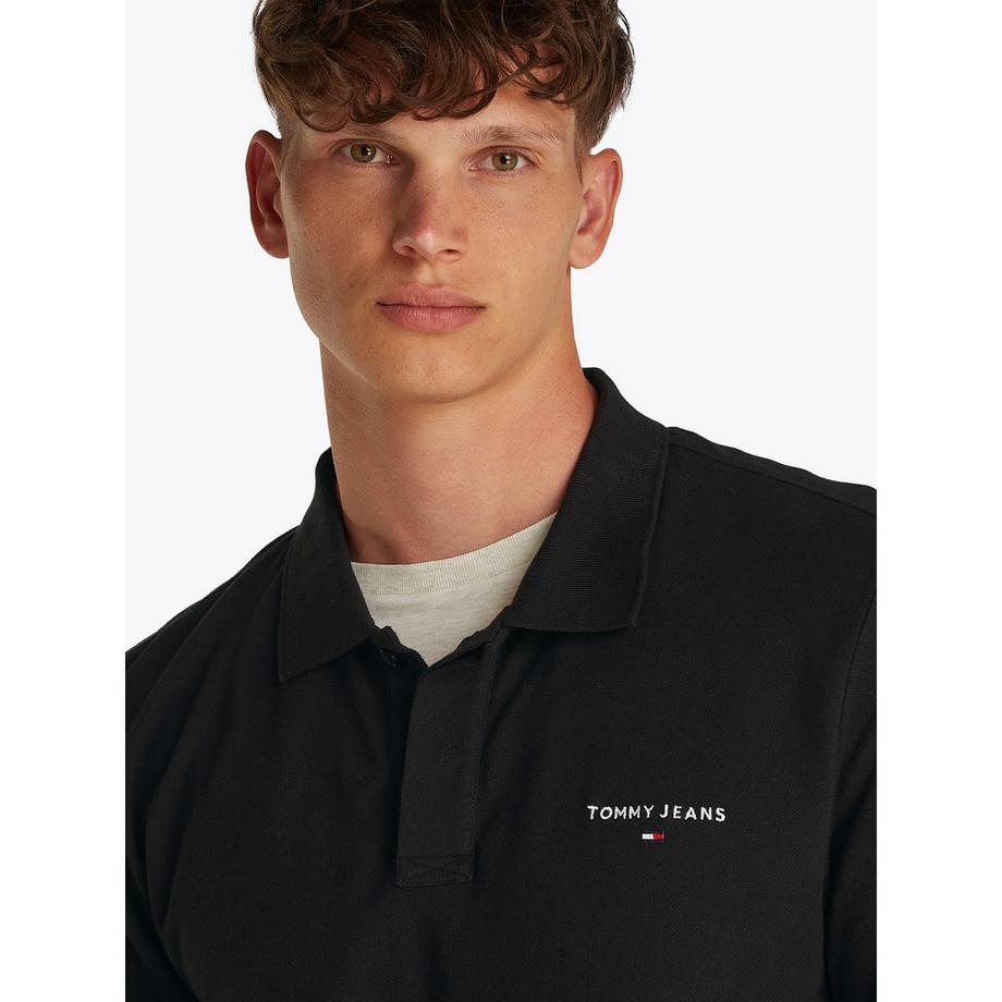 TOMMY JEANS Regular Linear Polo Manches Courtes  