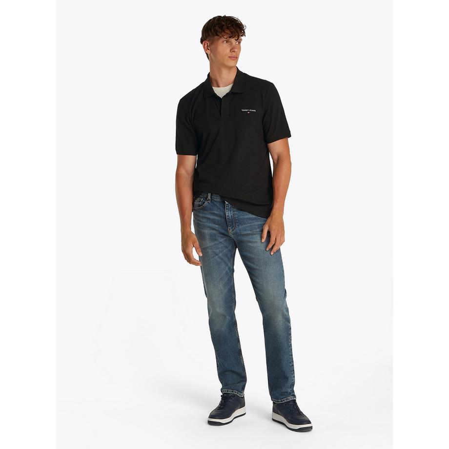 TOMMY JEANS Regular Linear Polo Manches Courtes  