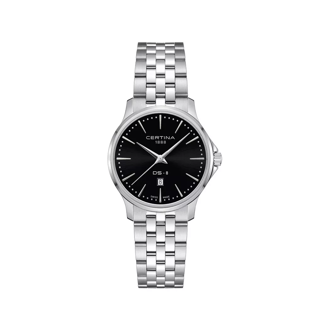 Certina - Analoguhr, DS-8 Lady 31mm, 31mm, Silber