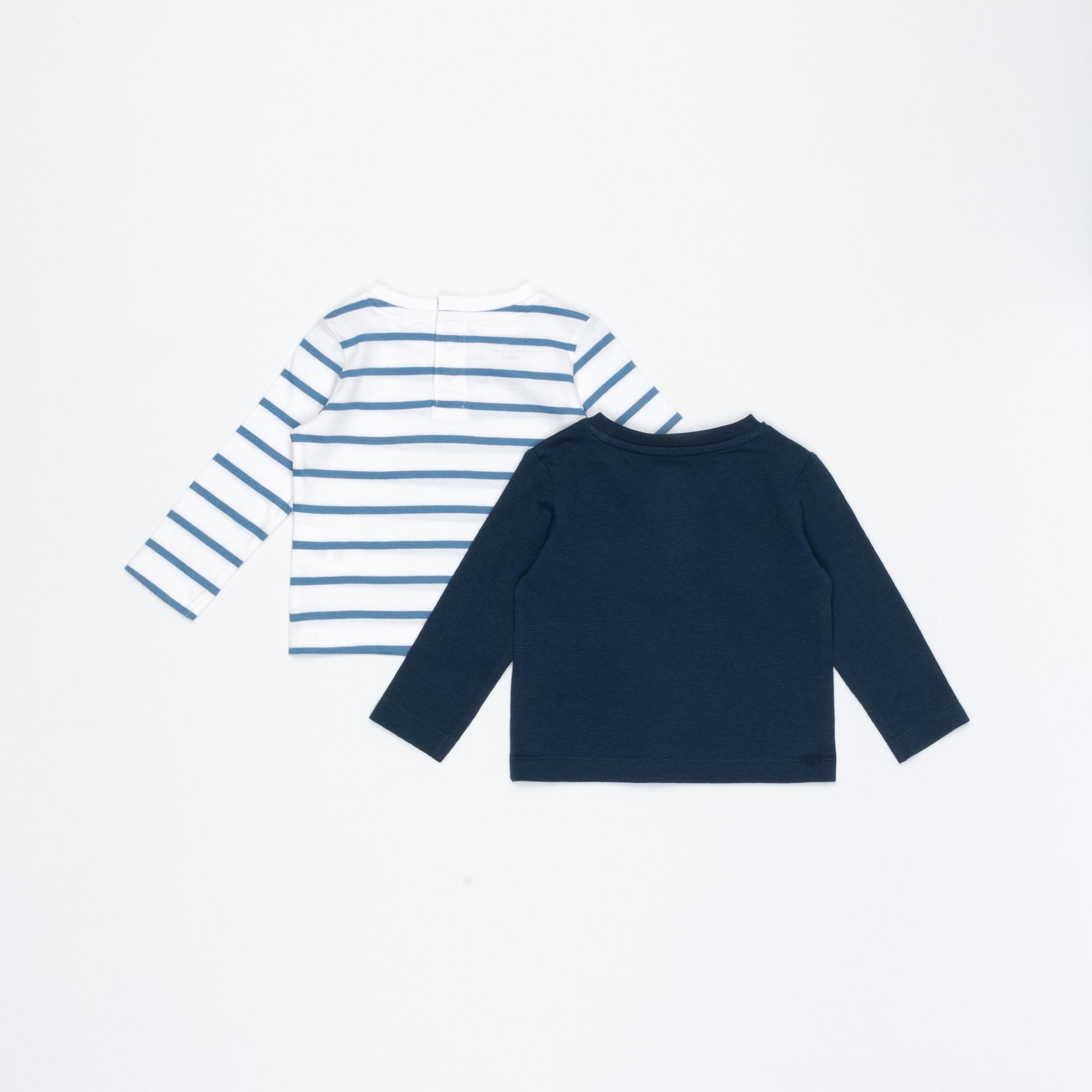 Manor Baby  Lot de 2 T-shirts, manches longues 