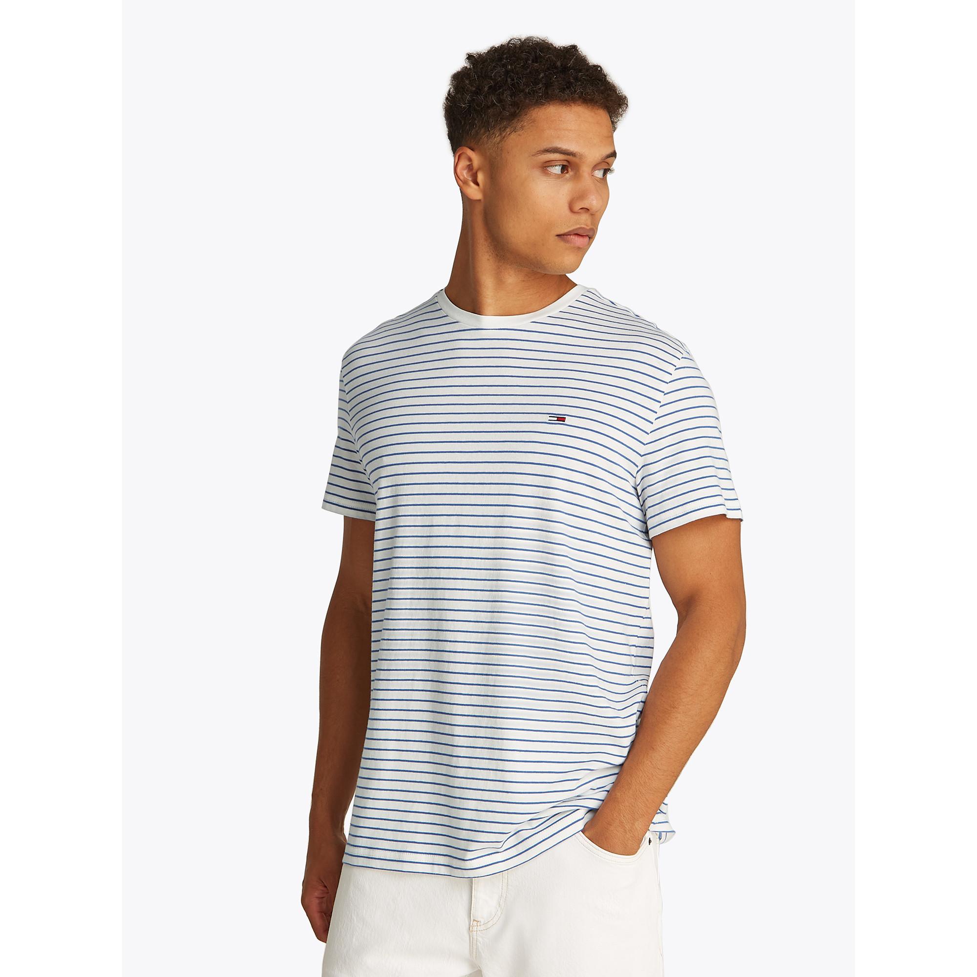 TOMMY JEANS TJM SLIM STRIPE TEE T-shirt 