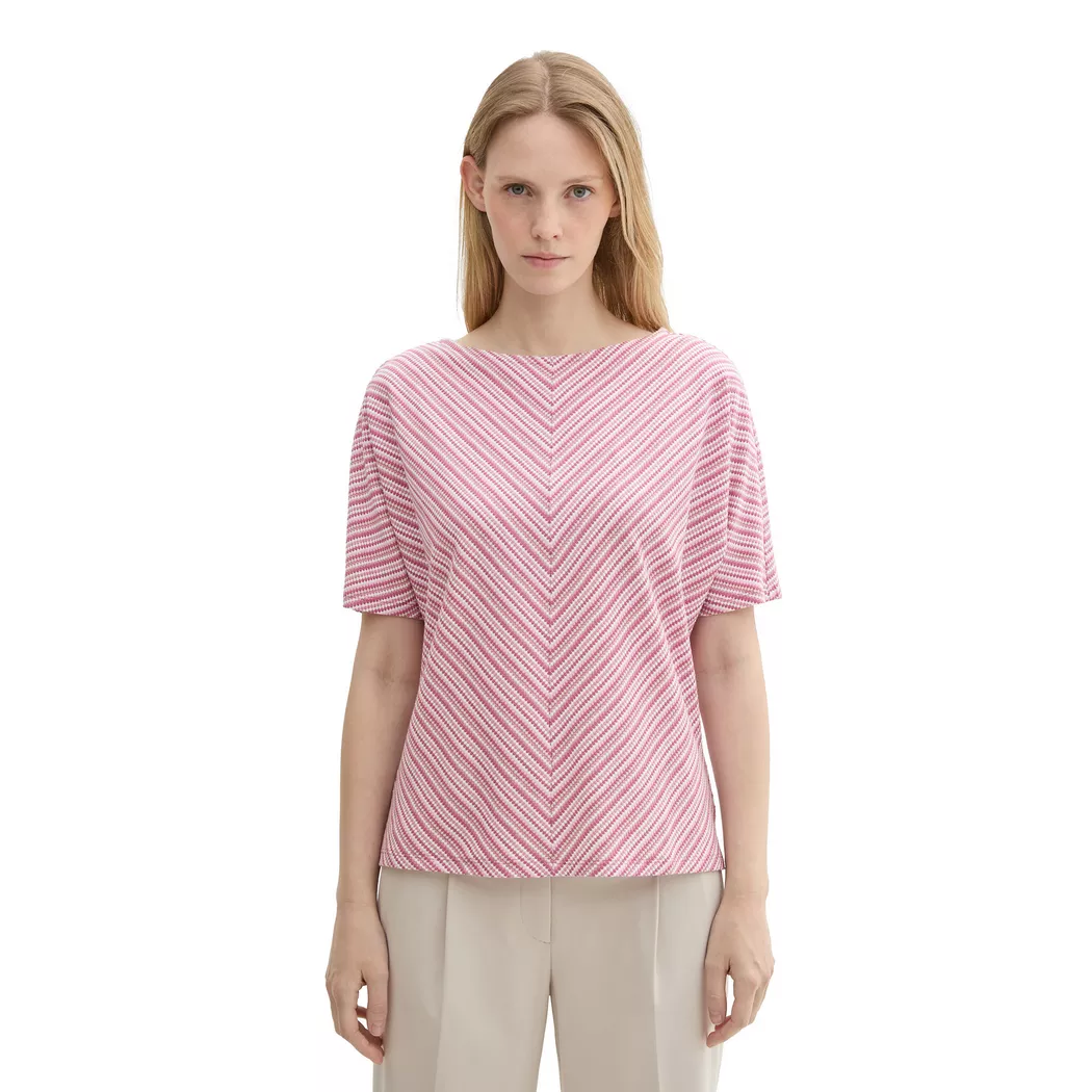Tom Tailor - T-Shirt, für Damen, Rot Größe M