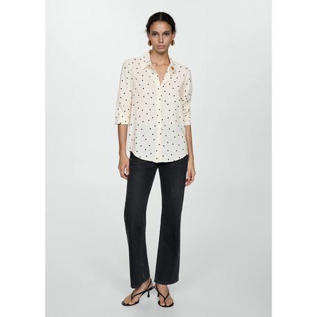 MANGO BASIC Shirt, langarm 