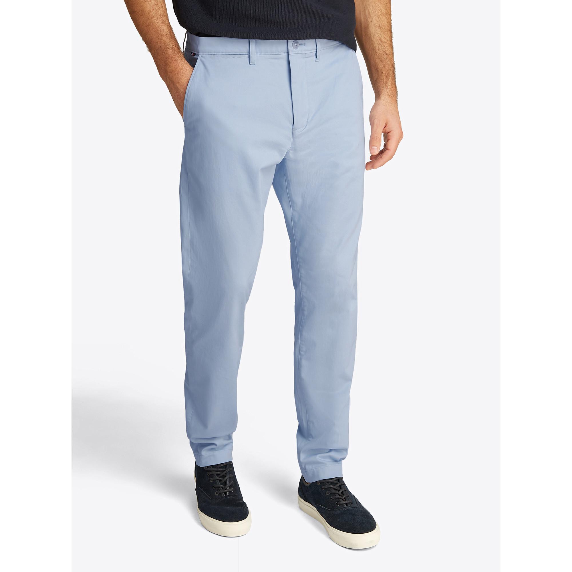 TOMMY HILFIGER HARLEM CHINO SATIN Chinohose, Regular Fit 