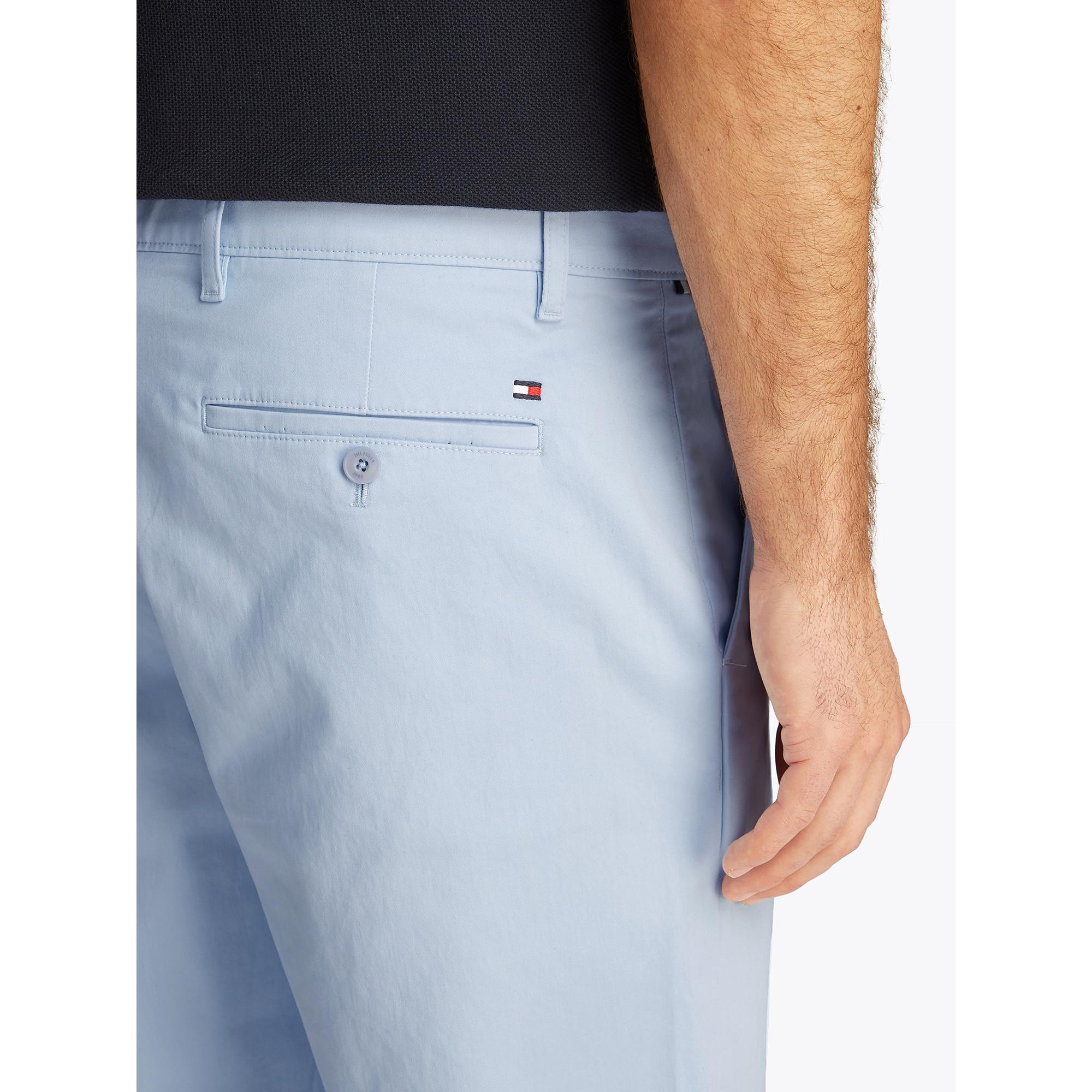 TOMMY HILFIGER HARLEM CHINO SATIN Chinohose, Regular Fit 