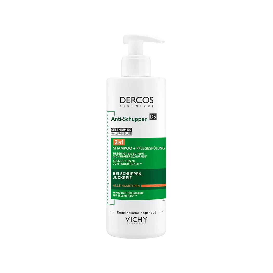 VICHY Dercos Anti-Schuppen 2in1 Shampoo und Conditioner (390ml)