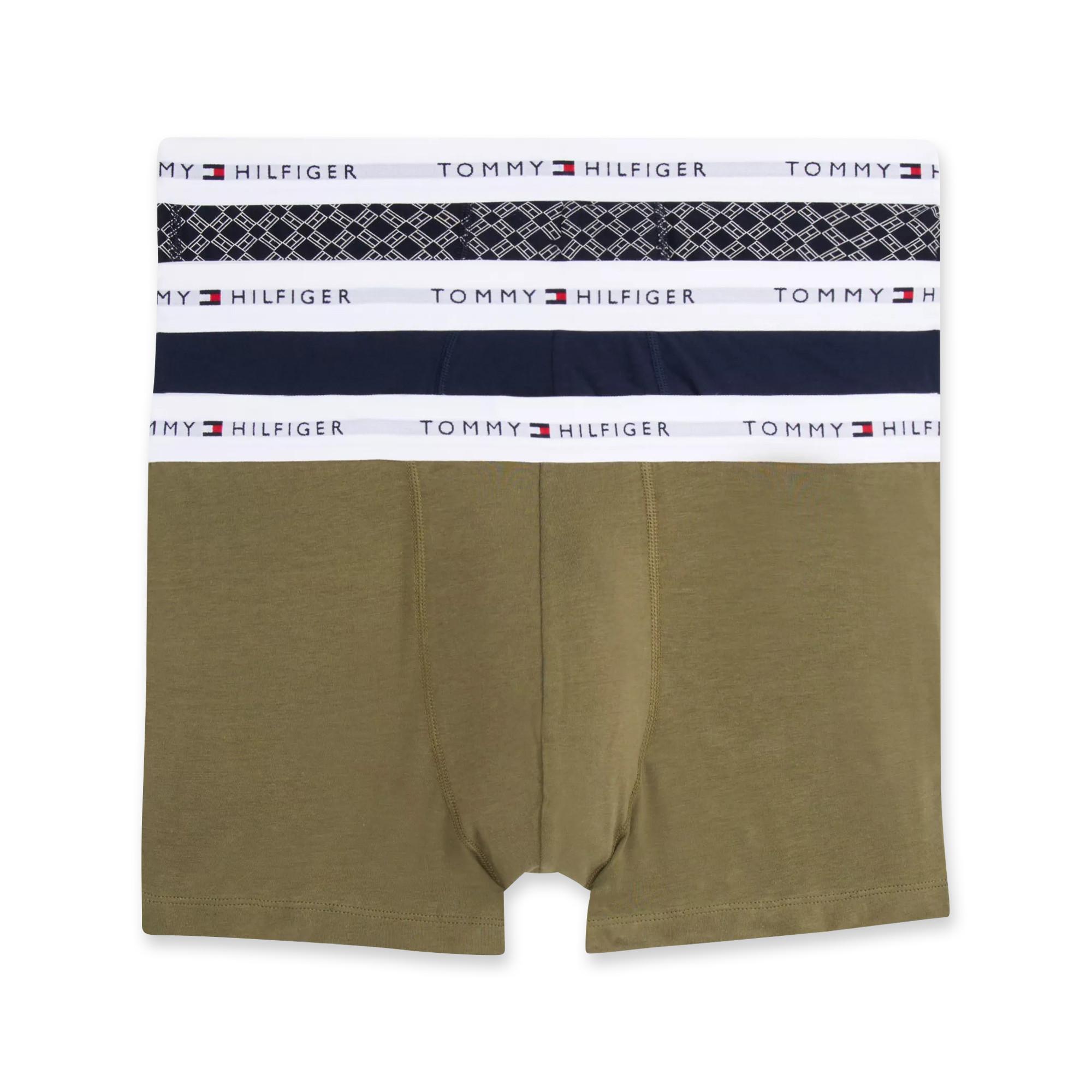 TOMMY HILFIGER 3P TRUNK PRINT Lot de 3 boxers 