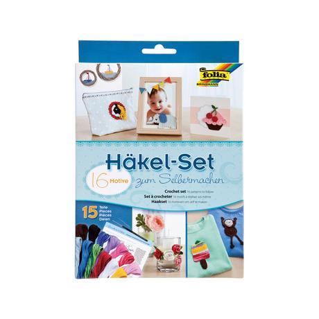 Folia Häkelset 15-tlg. 