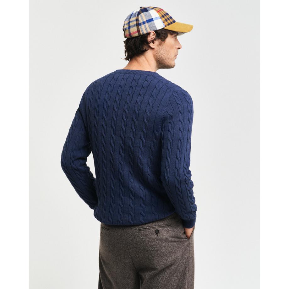 GANT Zopfstrick Rundhals Pullover  