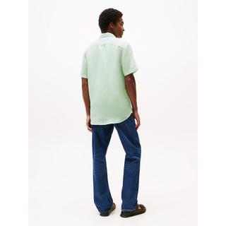 TOMMY HILFIGER Pigment Dyed Leinen RF Kurzarmhemd  