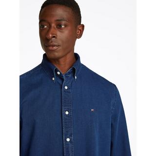 TOMMY HILFIGER Chambray Regular Fit Langarmhemd  