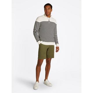 TOMMY HILFIGER RACKING STRUCTURE ZIP MOCK Pullover 