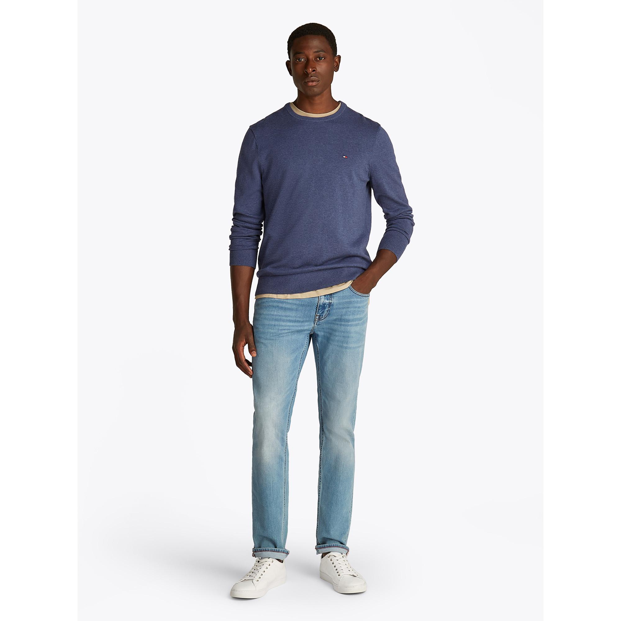 TOMMY HILFIGER ESSENTIAL SSNL COTTON CREW NECK Pull 