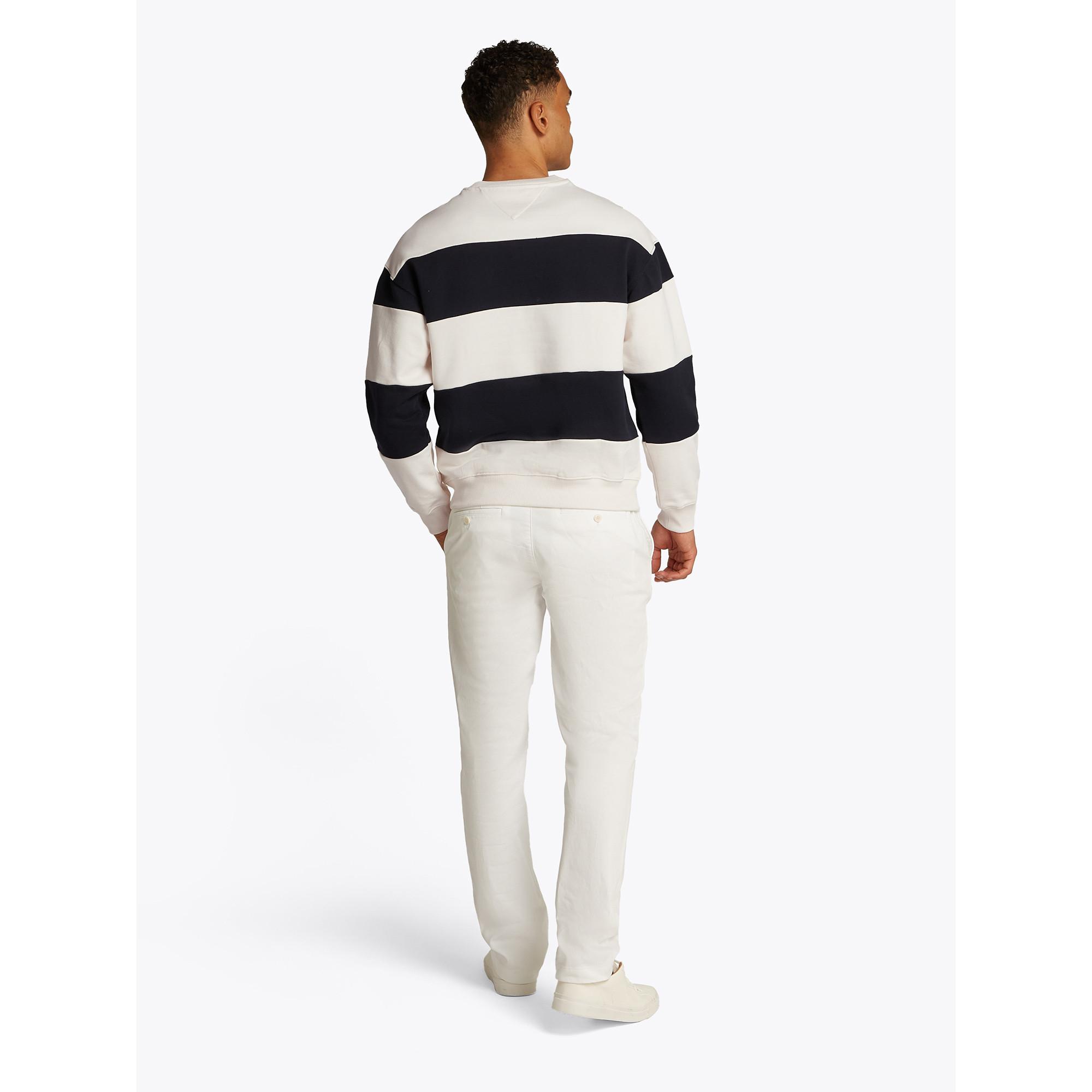 TOMMY HILFIGER MONOTYPE STRIPE SWEATSHIRT Sweatshirt 