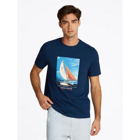 TOMMY HILFIGER HILFIGER COLOR PHOTO PRINT TEE T-shirt 