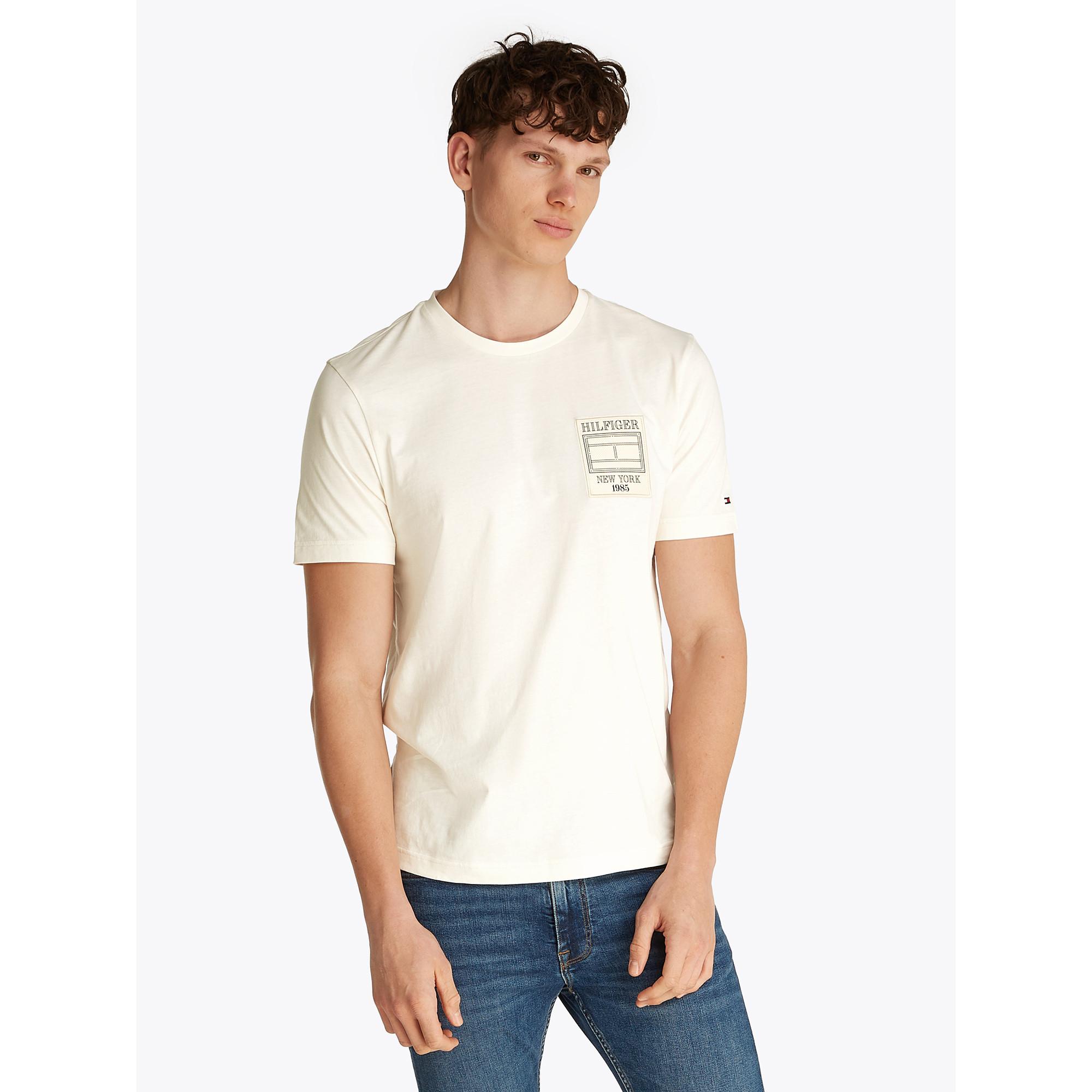 TOMMY HILFIGER HILFIGER OUTLINE FLAG TEE T-Shirt 