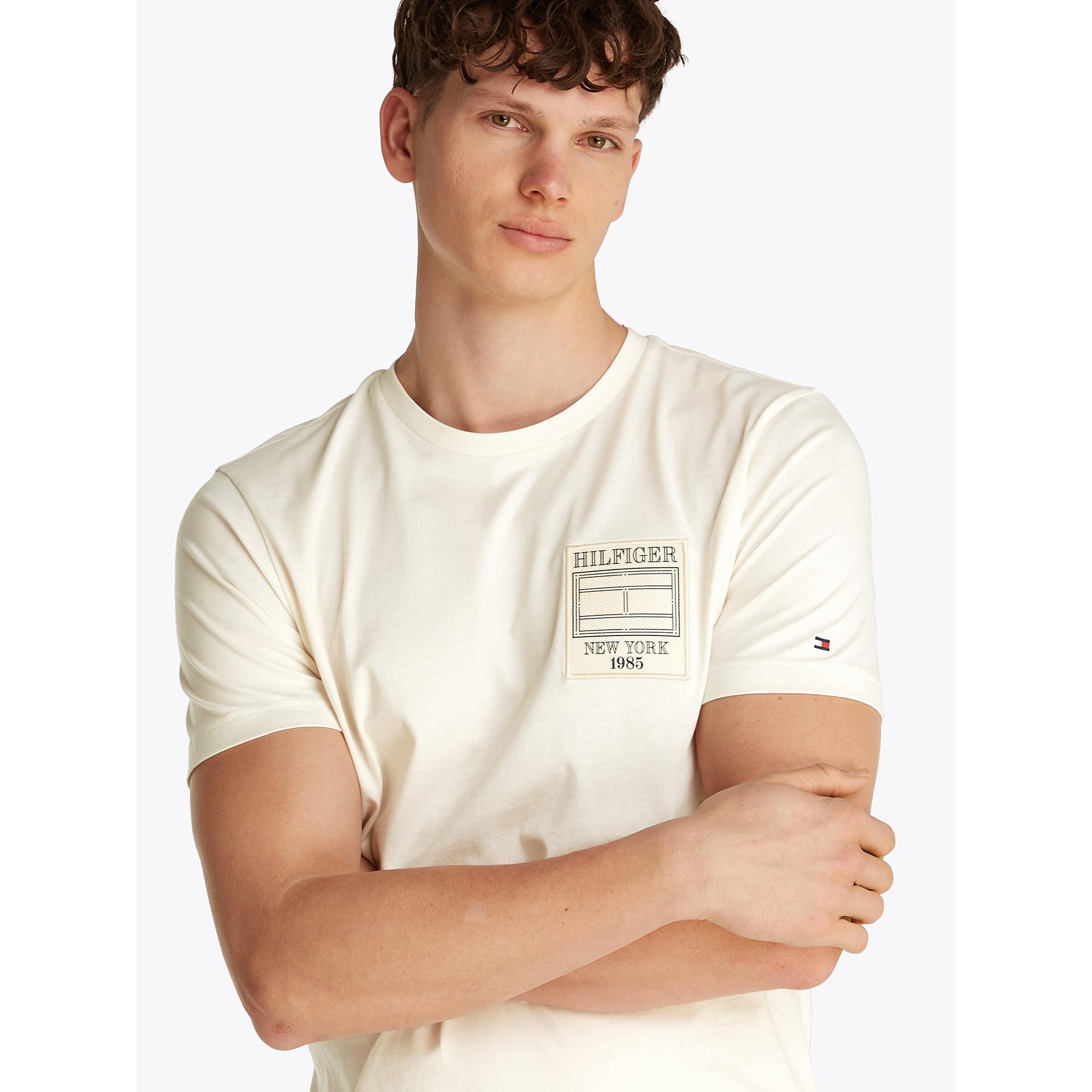 TOMMY HILFIGER HILFIGER OUTLINE FLAG TEE T-Shirt 