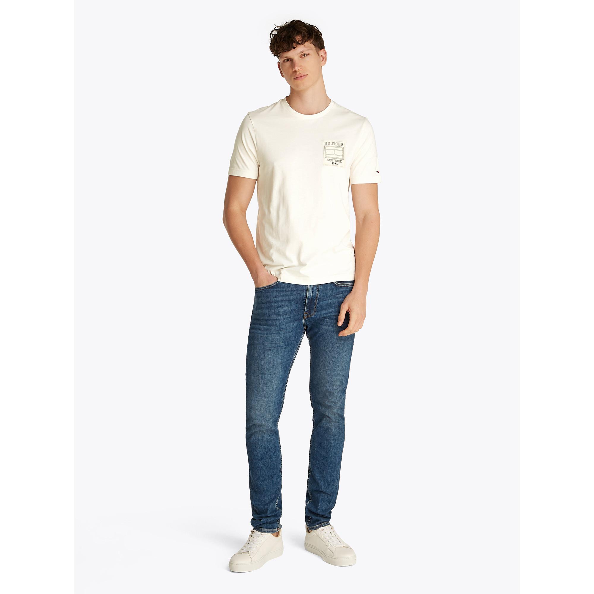 TOMMY HILFIGER HILFIGER OUTLINE FLAG TEE T-Shirt 