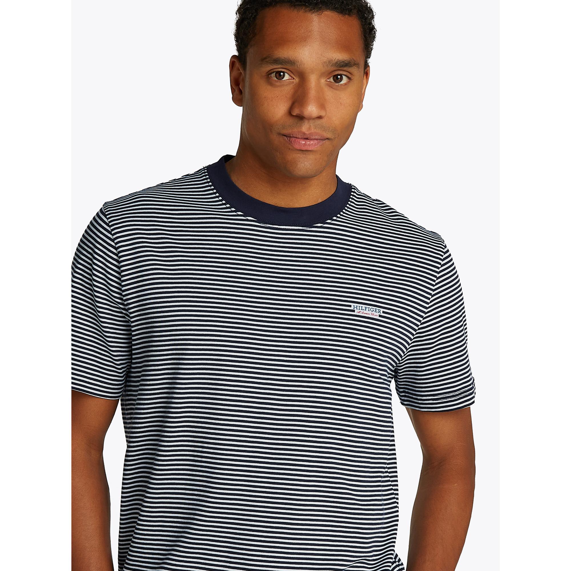 TOMMY HILFIGER MONOTYPE STRIPE TEE T-Shirt 