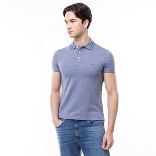 TOMMY HILFIGER PRETWIST MOULINE SLIM FIT POLO Polo, maniche corte 