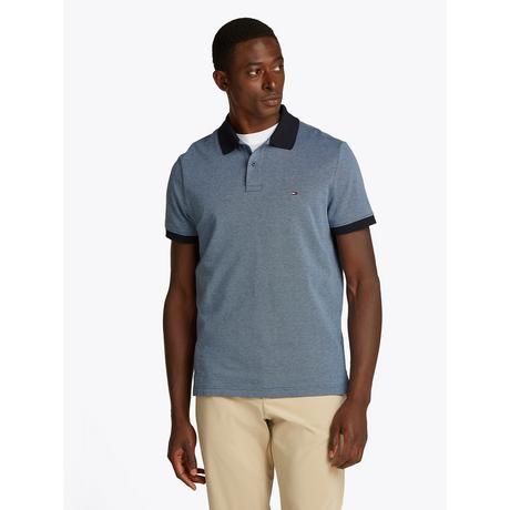 TOMMY HILFIGER TWO TONE INTERLOCK REG POLO Polo, manches courtes 