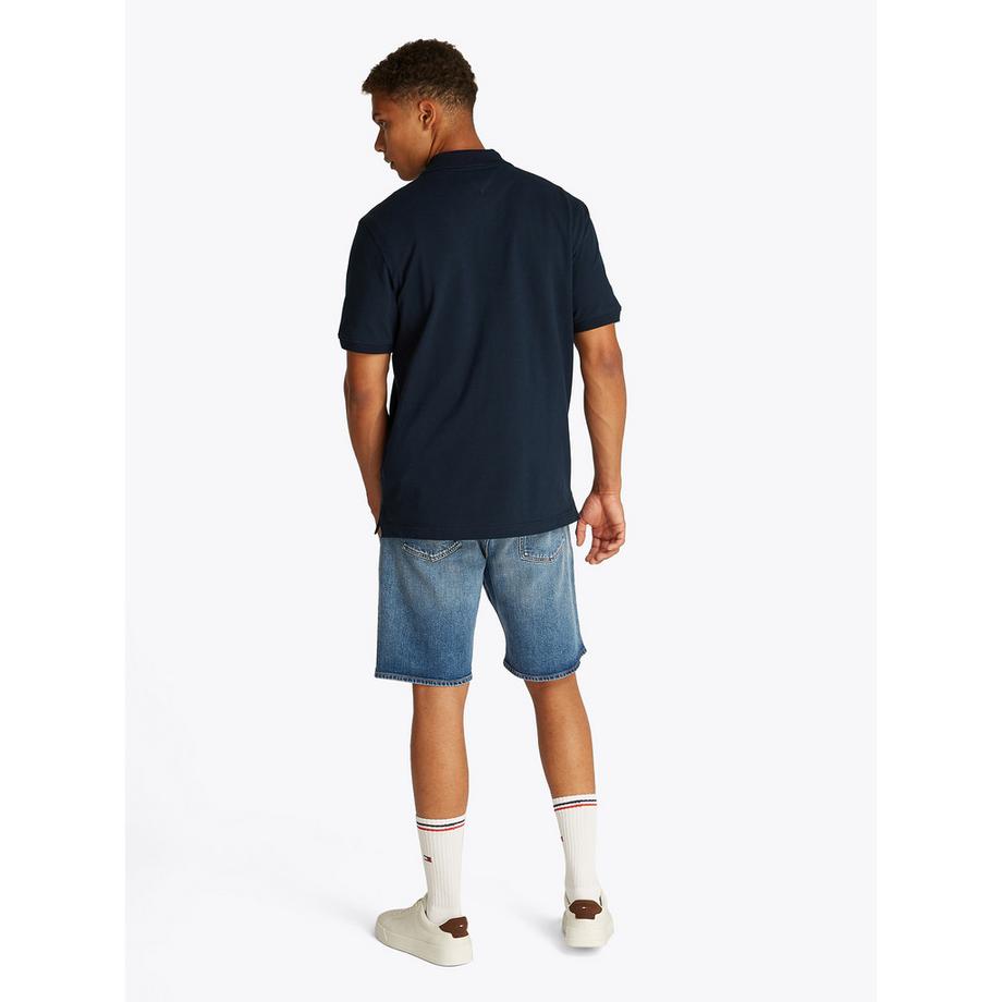 TOMMY JEANS Regular Linear Polo Manches Courtes  