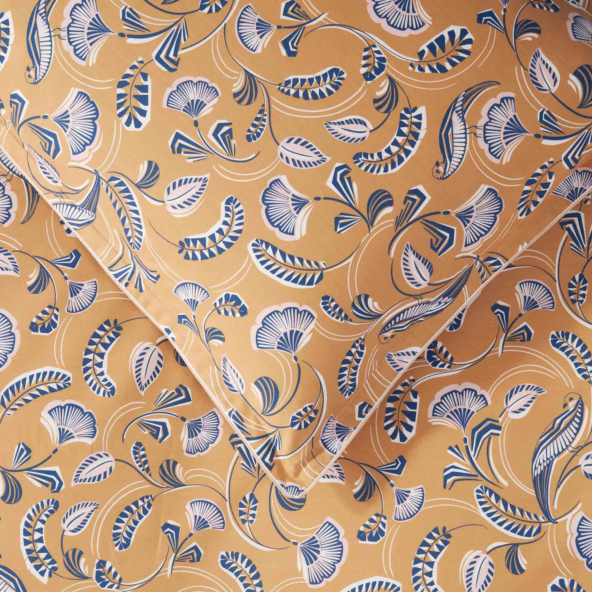 DESCAMPS Papyrus Copripiumino floreale reversibile  