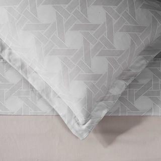 DESCAMPS Florilege 2 Housse de couette Jacquard Satin  