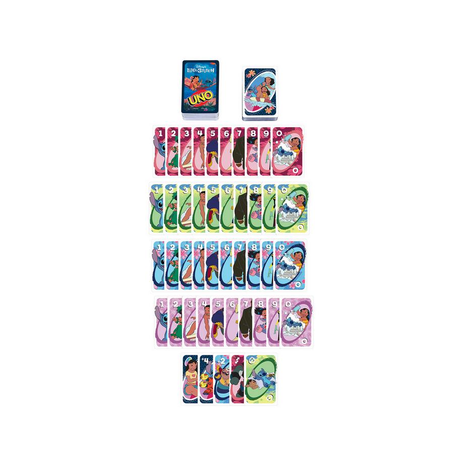 Mattel Games  UNO Lilo et Stitch 