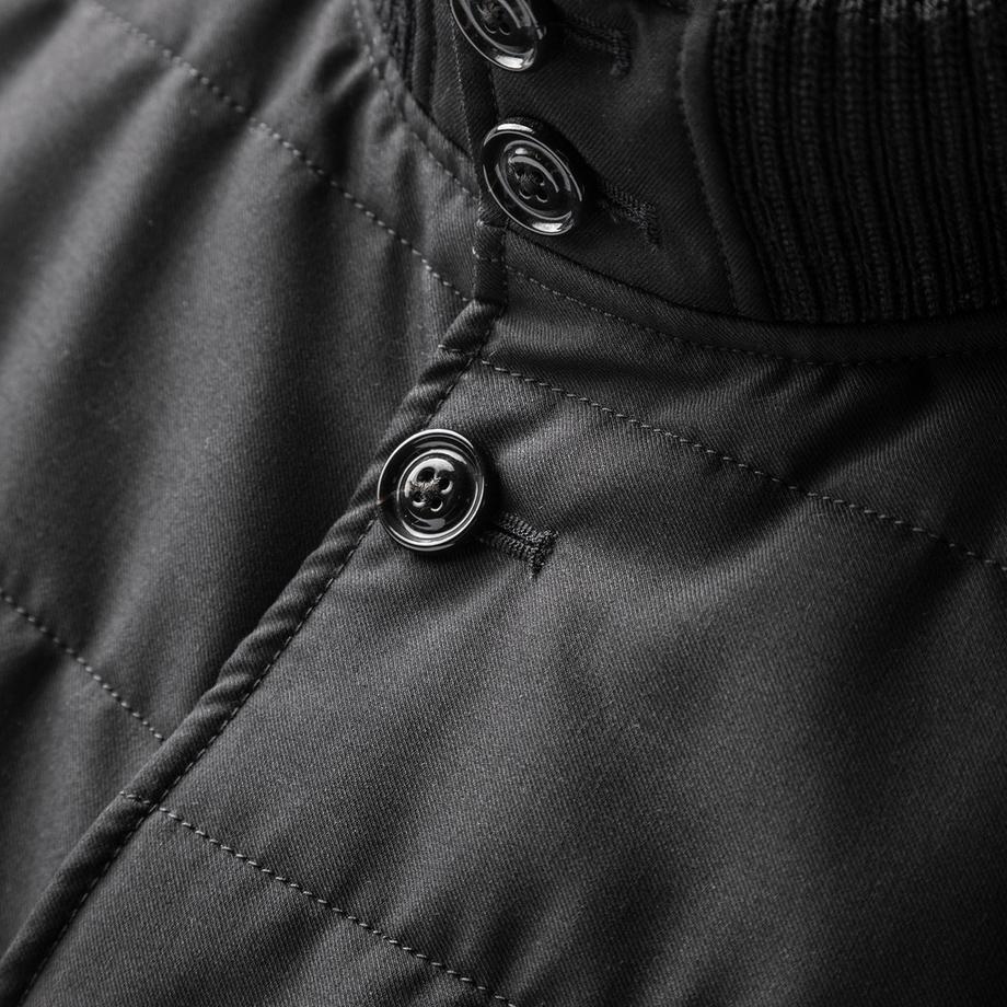 JOOP Gilet matelassé à col montant  