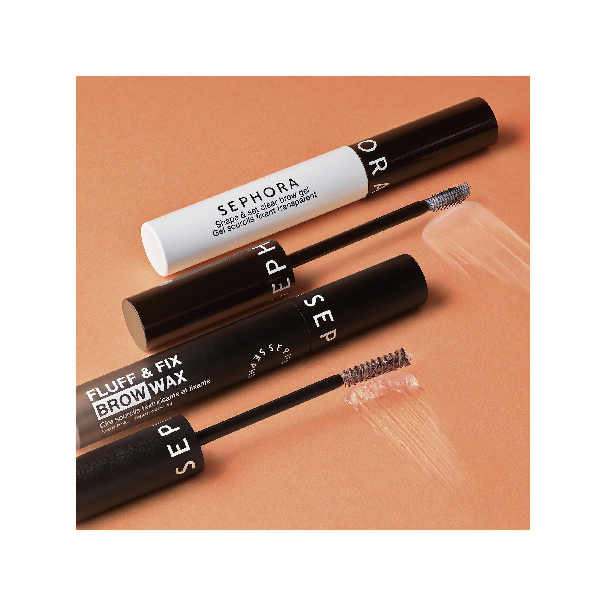 SEPHORA  FLUFF & FIX BROW WAX - Cire sourcils texturisante et fixante 