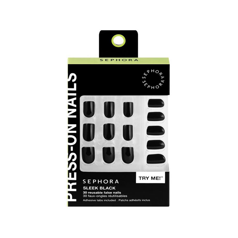 SEPHORA  Kit unghie finte riutilizzabili, patch adesivi - Effetto gel professionale 