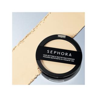 SEPHORA  Polvere levigante e fissante 12h - Cipria opacizzante a lunga tenuta 