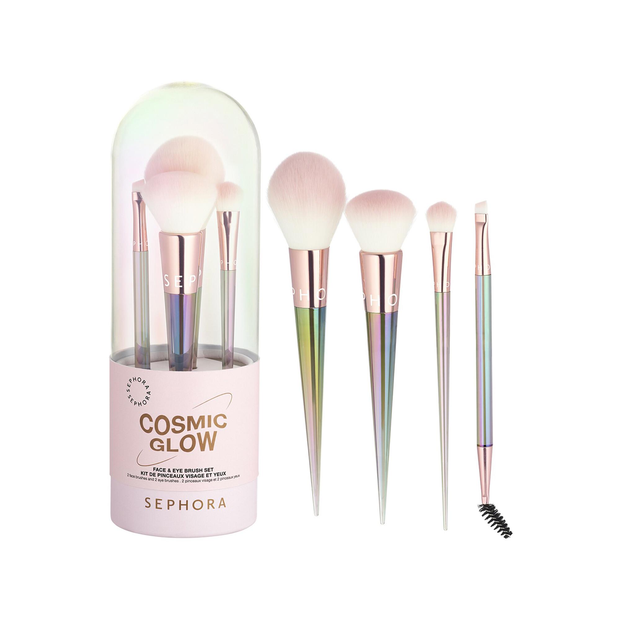 SEPHORA  Kit di pennelli viso e occhi Cosmic Glow - kit di pennelli viso e occhi 