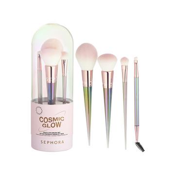 Kit De Pinceaux Visage Et Yeux Cosmic Glow - Pinselset für Gesicht und Augen