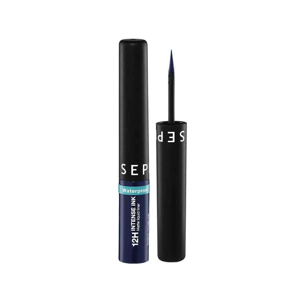SEPHORA - Intense Ink Liner - Intensiv matter Flüssig-Eyeliner, 2.8 ml,  Dark navy