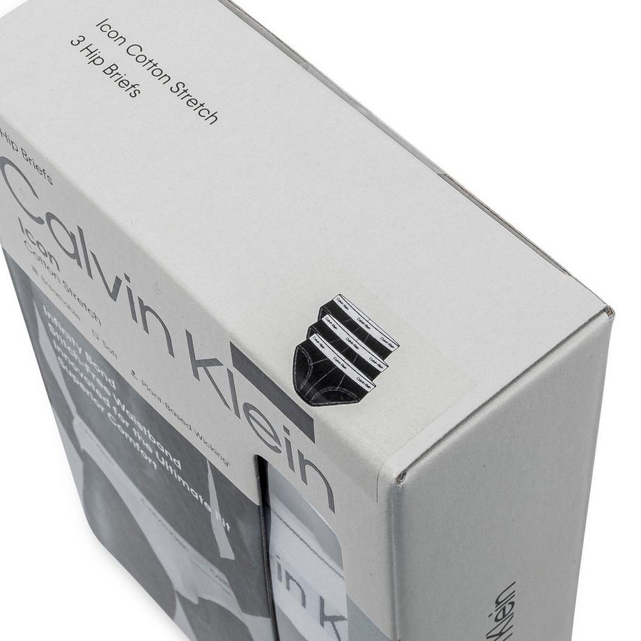 Calvin Klein Icon Cotton Stretch Lot de 3 Boxers  