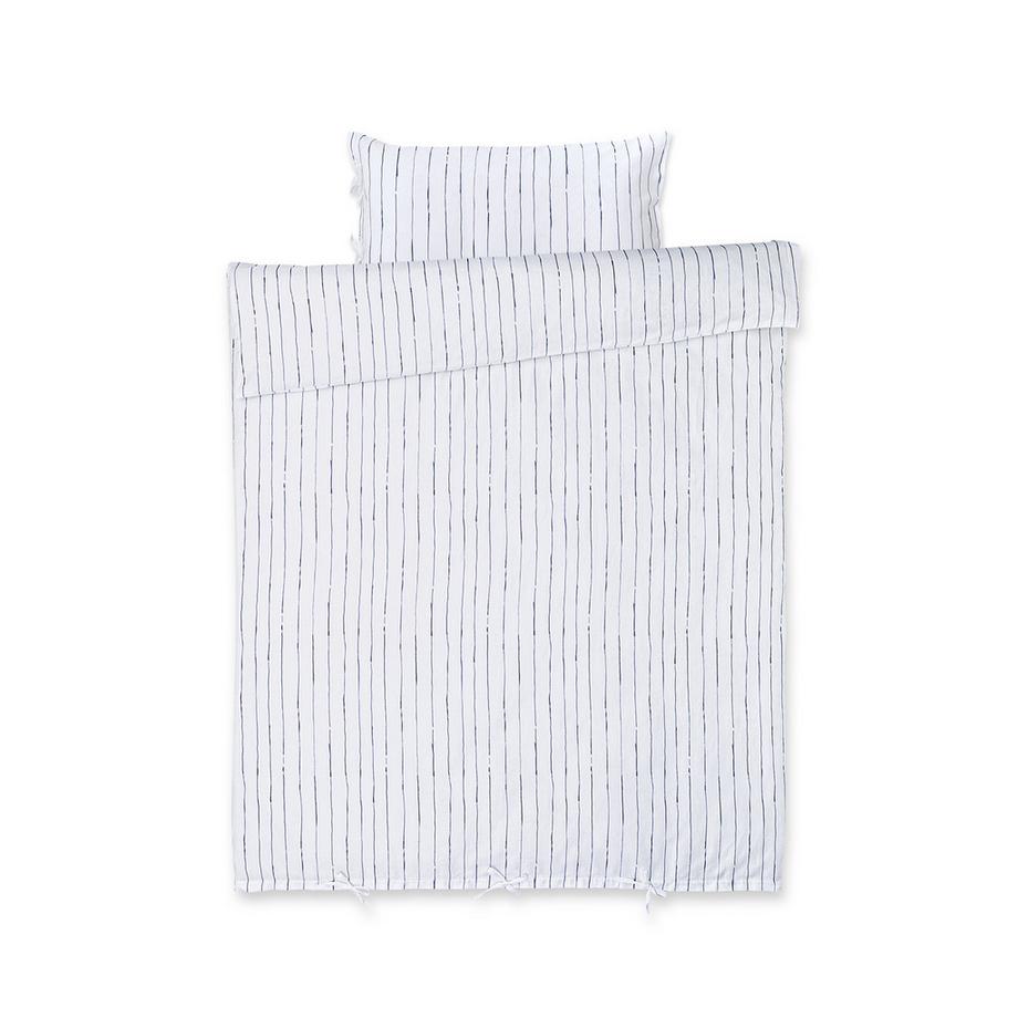 Manor Gassin Federa in raso a righe  