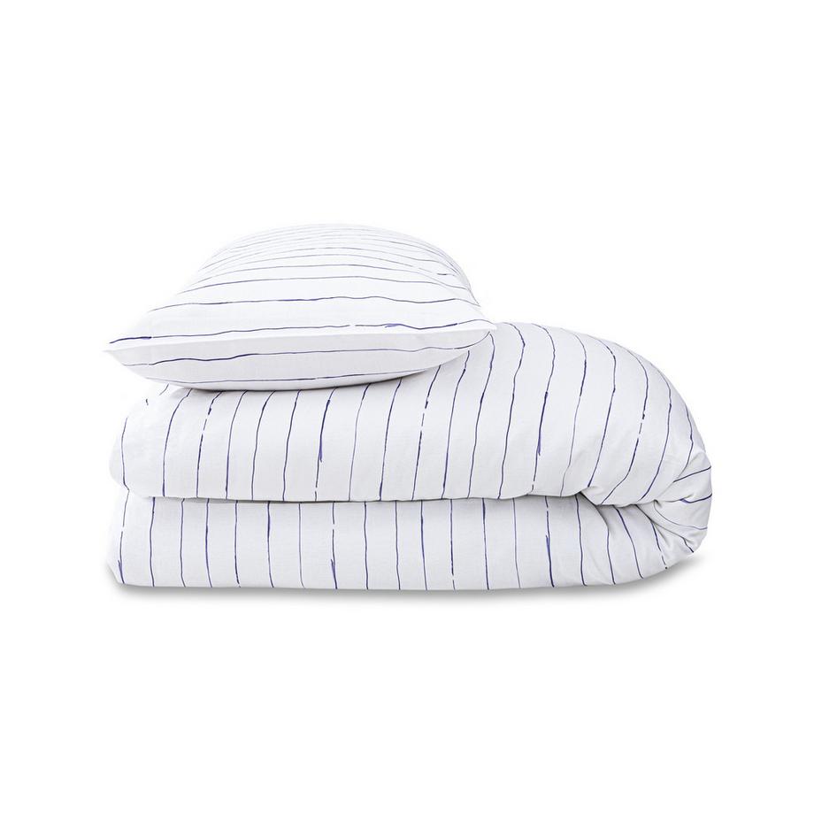 Manor Gassin Federa in raso a righe  