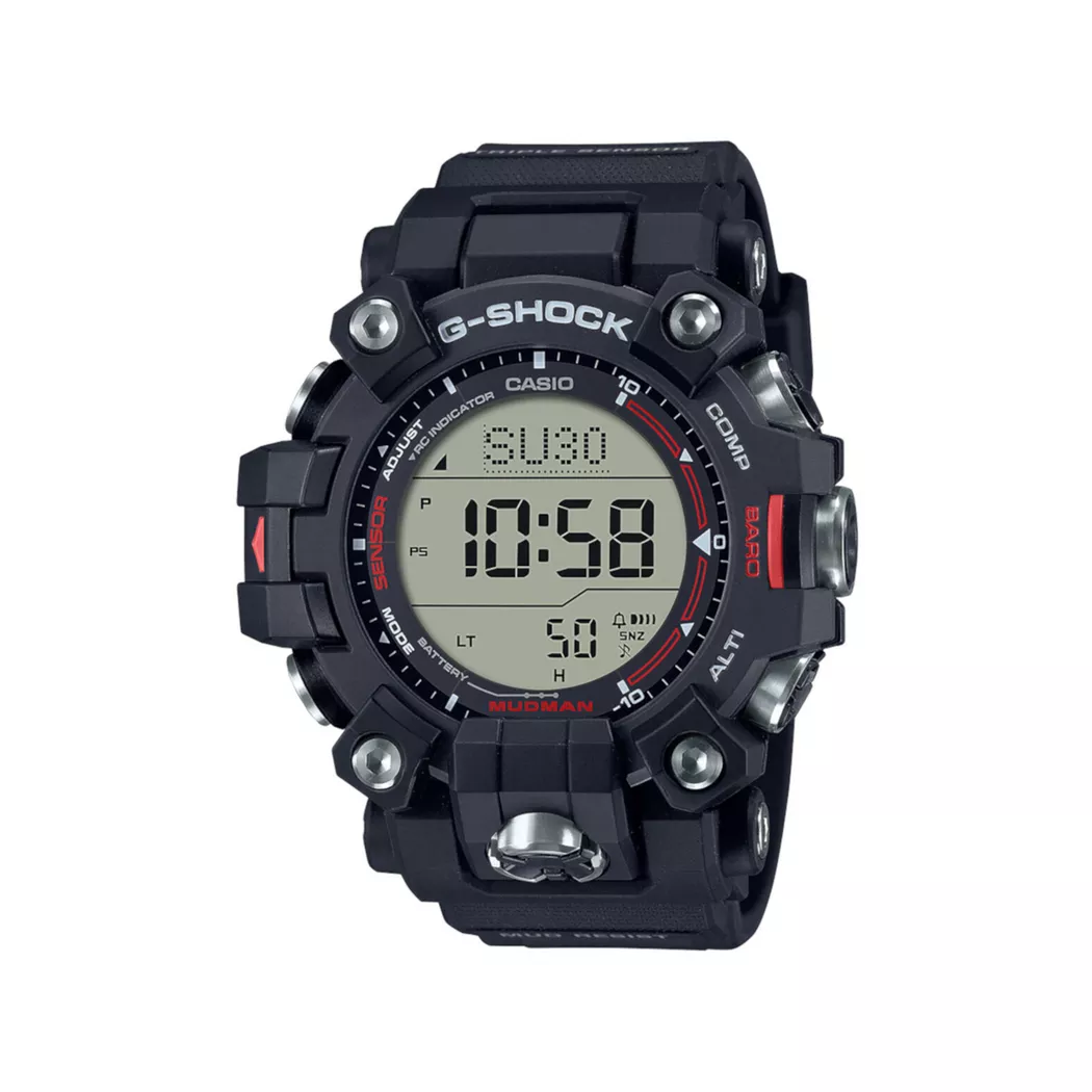 Casio Montre Gw-9500 53 Mm Black / Lcd Black / Mineral One Size Homme