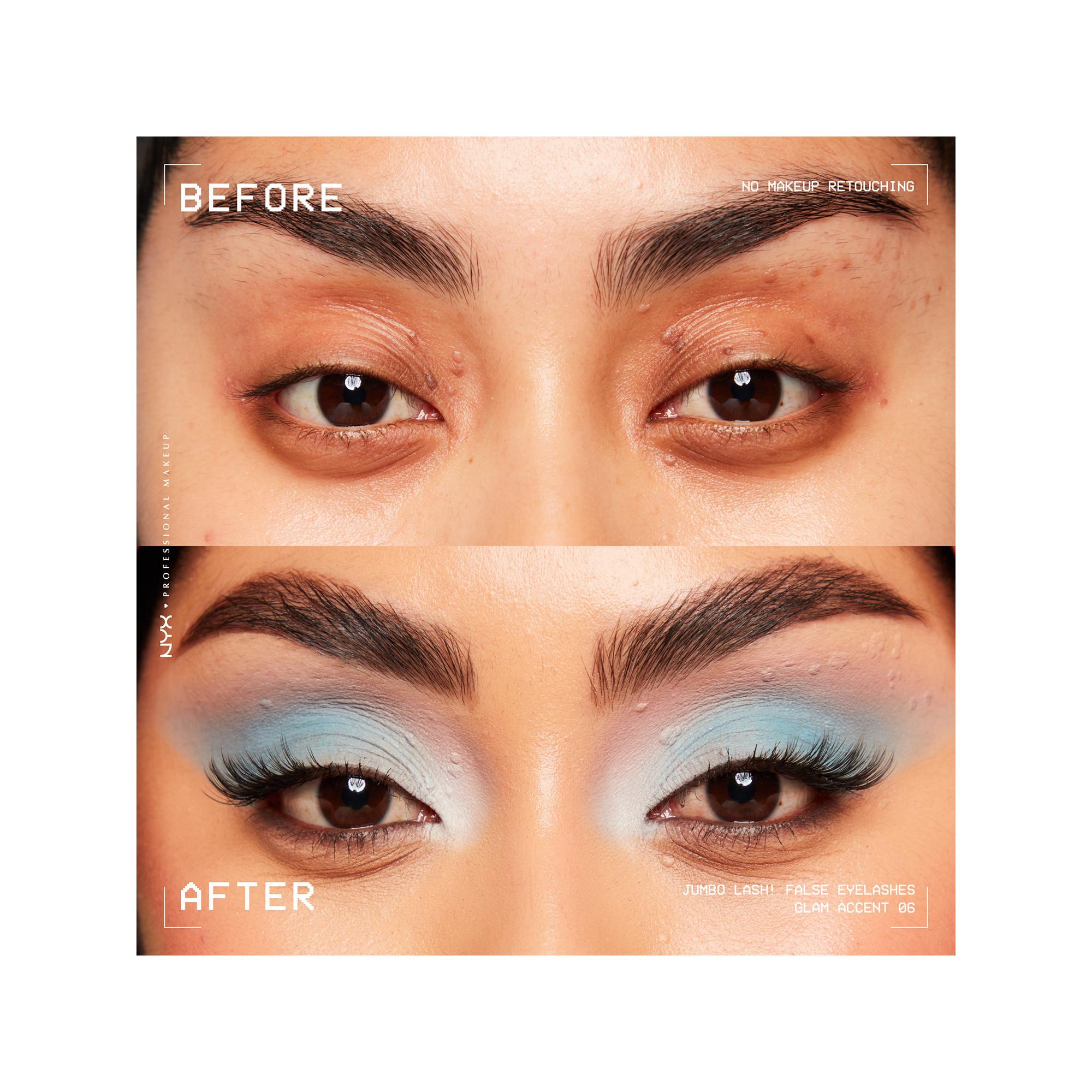 NYX-PROFESSIONAL-MAKEUP Jumbo Lash – 6 Glam Accent Ciglia artificiali 