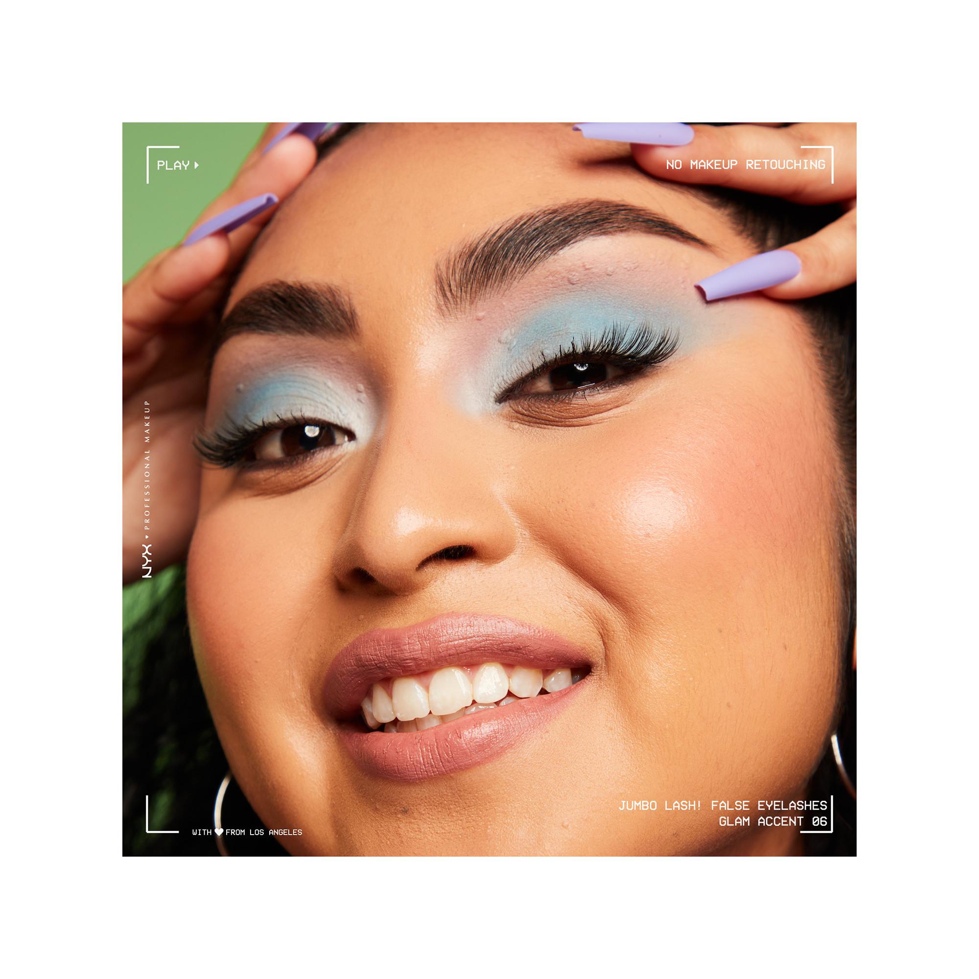 NYX-PROFESSIONAL-MAKEUP Jumbo Lash – 6 Glam Accent Ciglia artificiali 