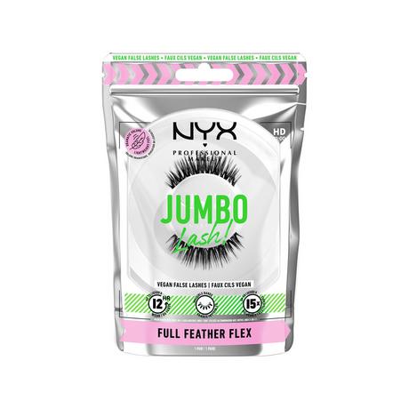 NYX-PROFESSIONAL-MAKEUP Jumbo Lash – Full Feather Flex Künstliche Wimpern 