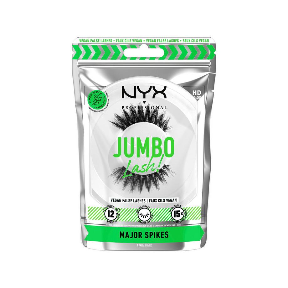 NYX-PROFESSIONAL-MAKEUP Jumbo Lash – 9 Full Major Spikes Cils artificiels 