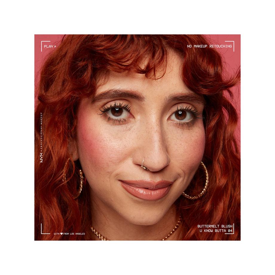 NYX-PROFESSIONAL-MAKEUP Buttermelt  08 Getting Butta Buttermelt  Blush 