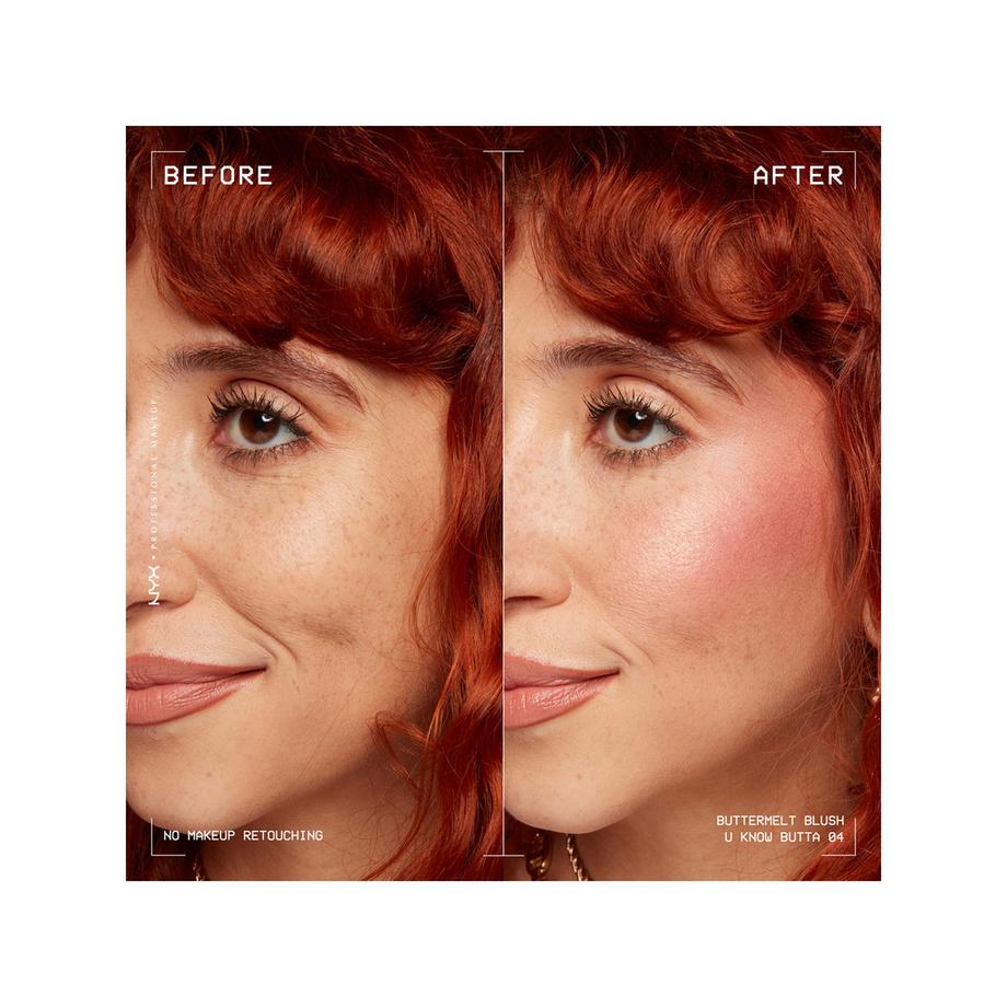 NYX-PROFESSIONAL-MAKEUP Buttermelt  08 Getting Butta Buttermelt  Blush 