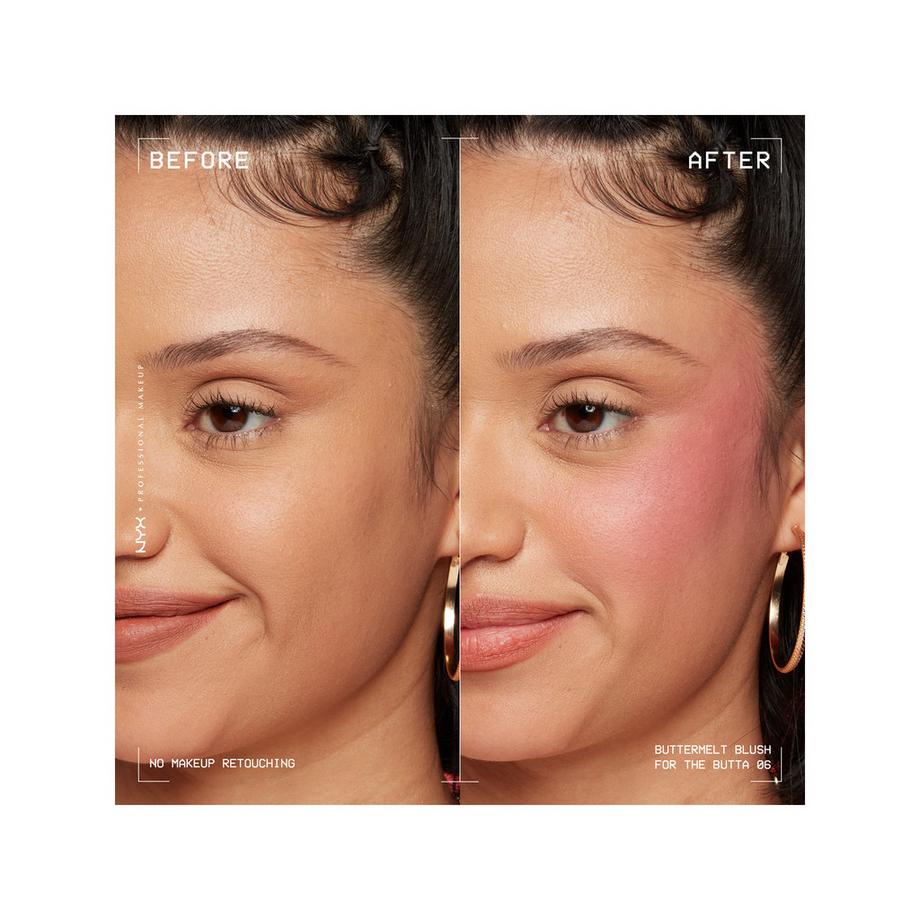 NYX-PROFESSIONAL-MAKEUP Buttermelt  08 Getting Butta Buttermelt  Blush 