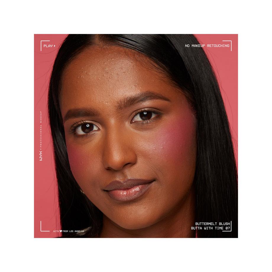 NYX-PROFESSIONAL-MAKEUP Buttermelt  08 Getting Butta Buttermelt  Blush 