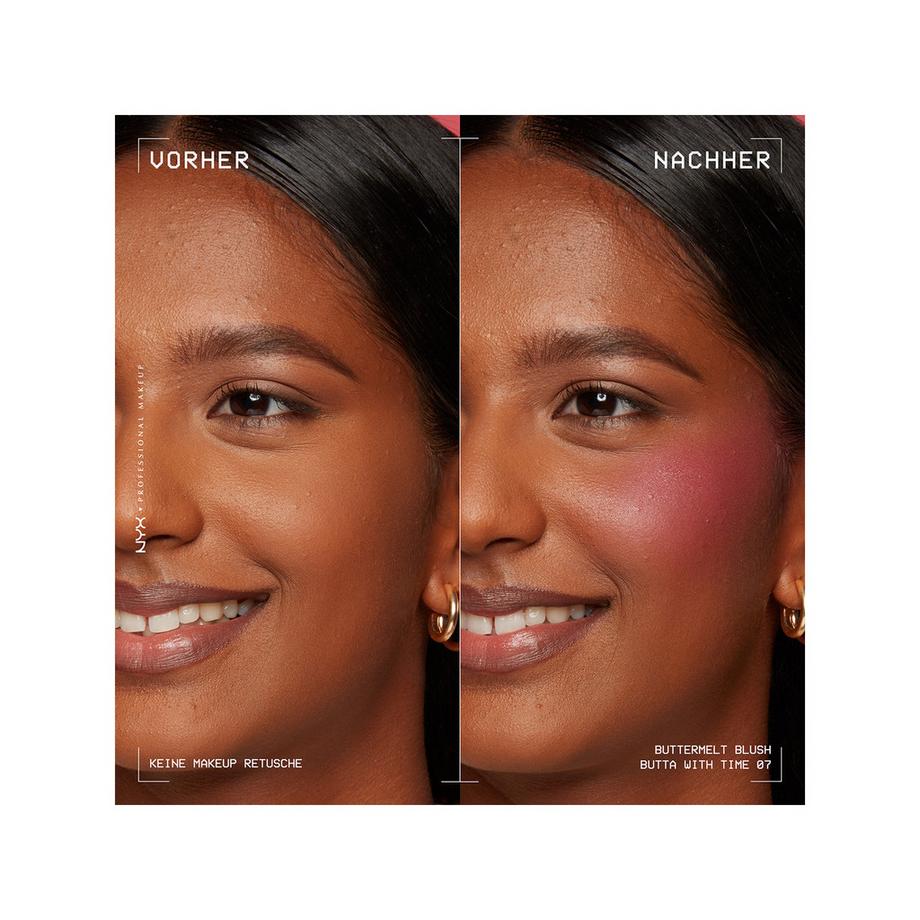 NYX-PROFESSIONAL-MAKEUP Buttermelt  08 Getting Butta Buttermelt  Blush 