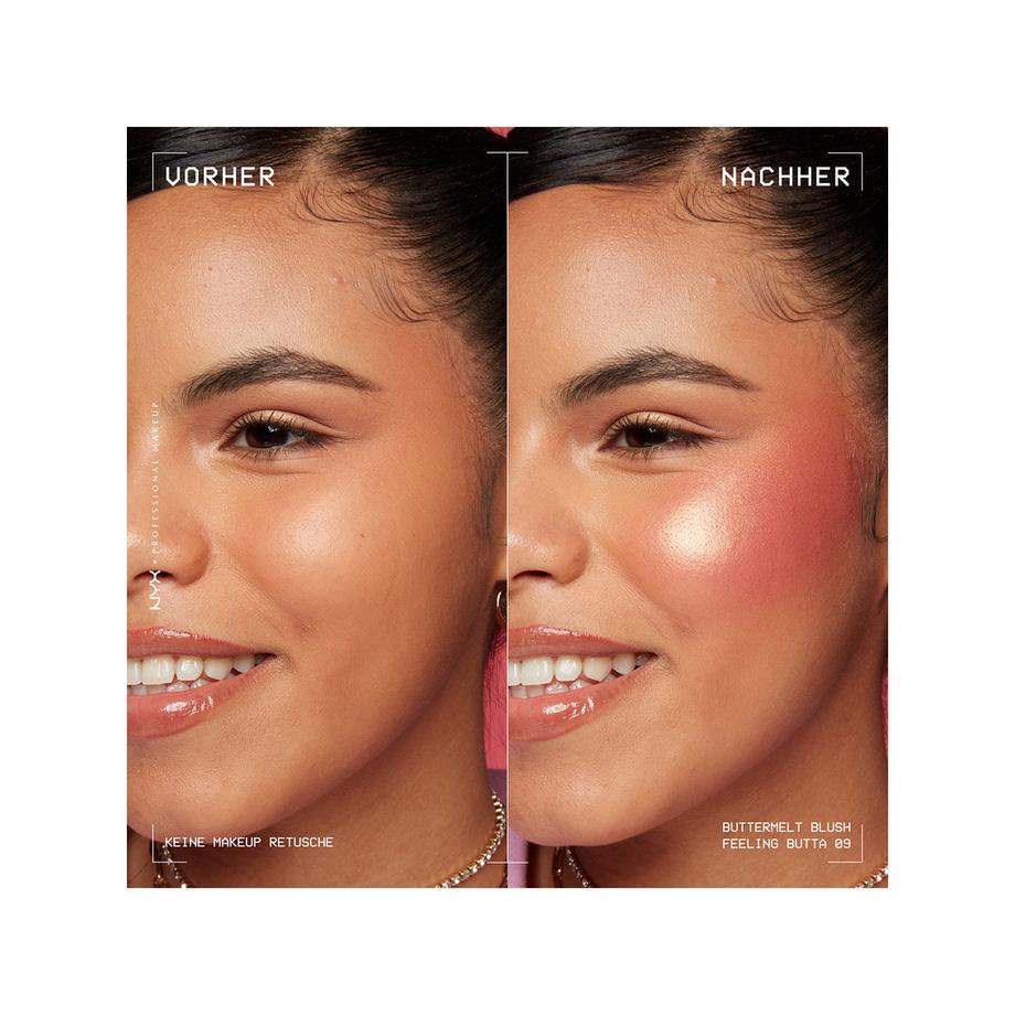 NYX-PROFESSIONAL-MAKEUP Buttermelt  08 Getting Butta Buttermelt  Blush 